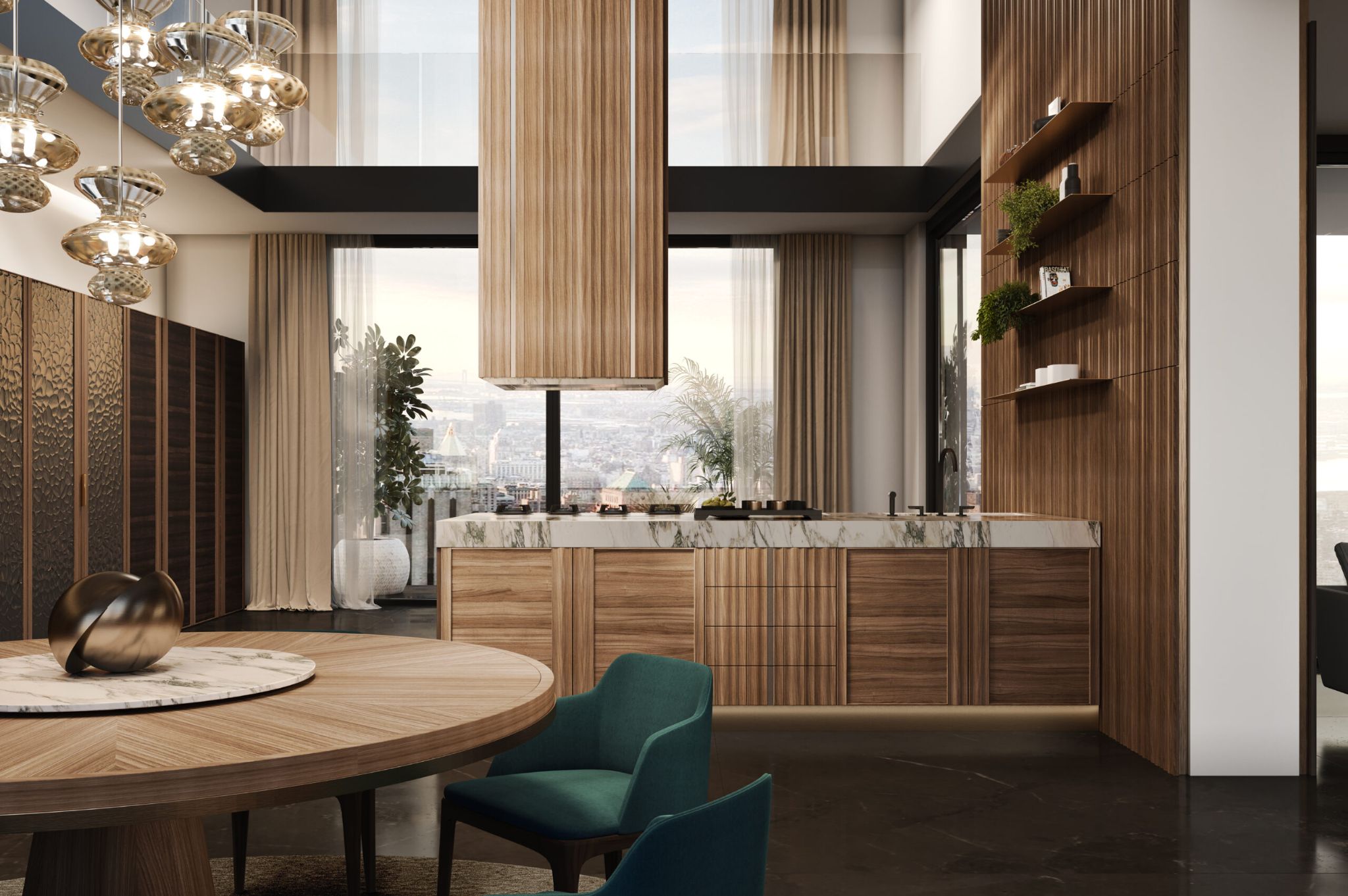 Mobili su misura di lusso per la casa con design esclusivo e materiali di alta qualità firmati Raika Mondial Mobili